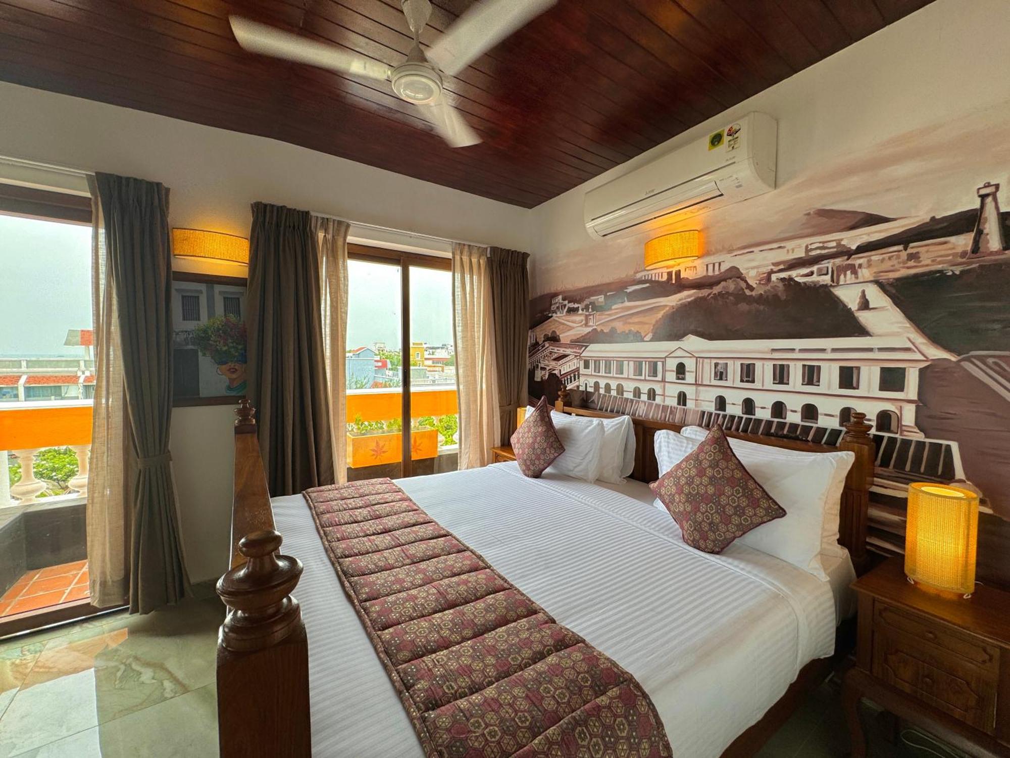 La Plage Seaview Suites ปอนดิเชอรี ภายนอก รูปภาพ
