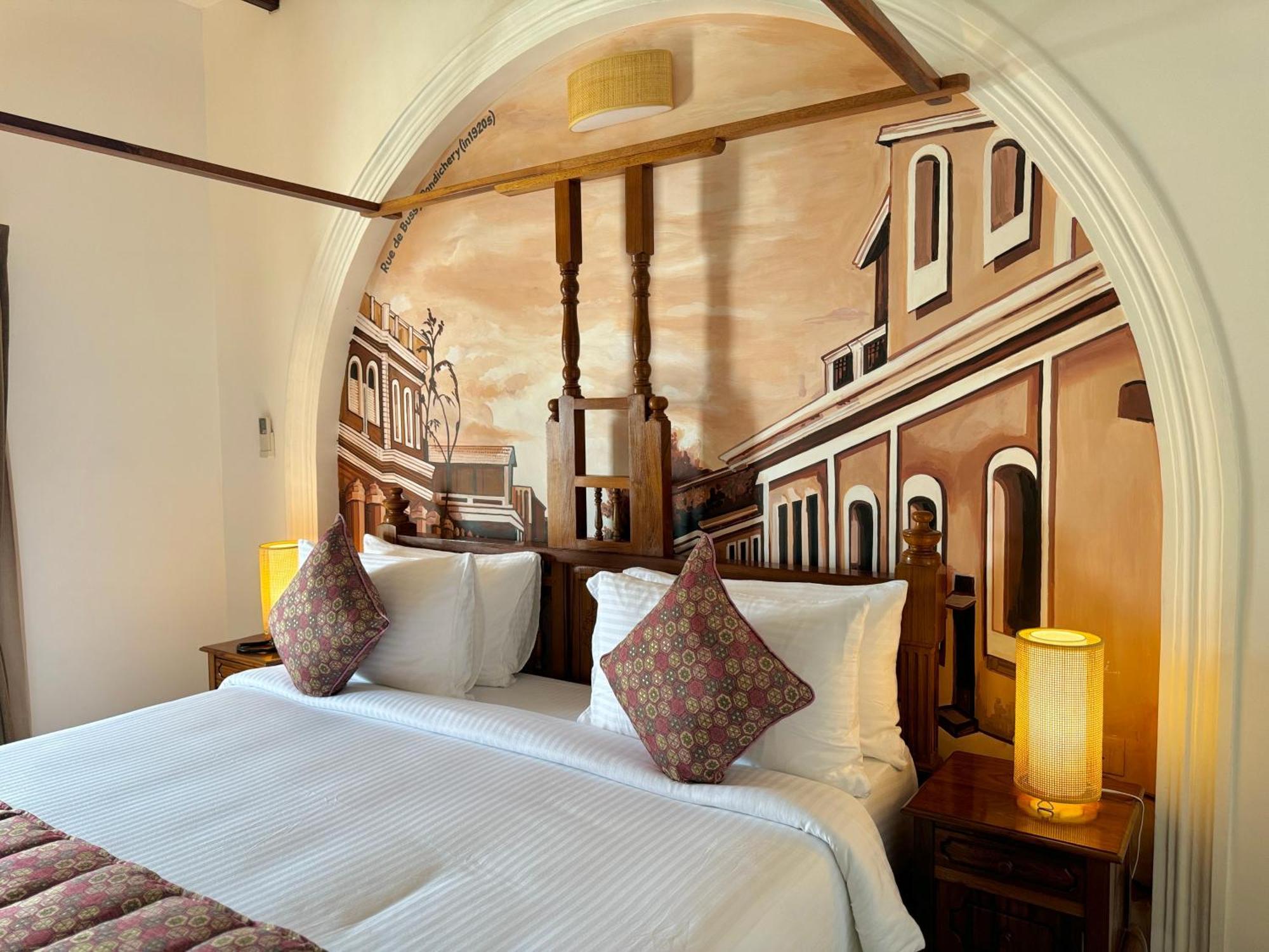 La Plage Seaview Suites ปอนดิเชอรี ภายนอก รูปภาพ