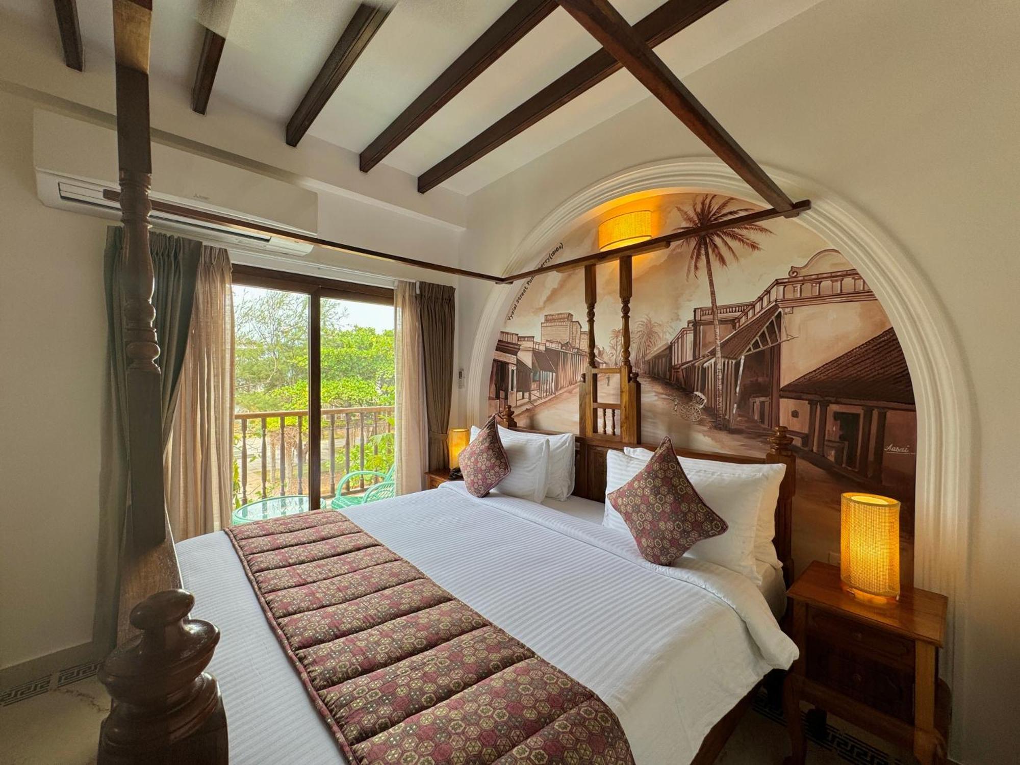 La Plage Seaview Suites ปอนดิเชอรี ภายนอก รูปภาพ