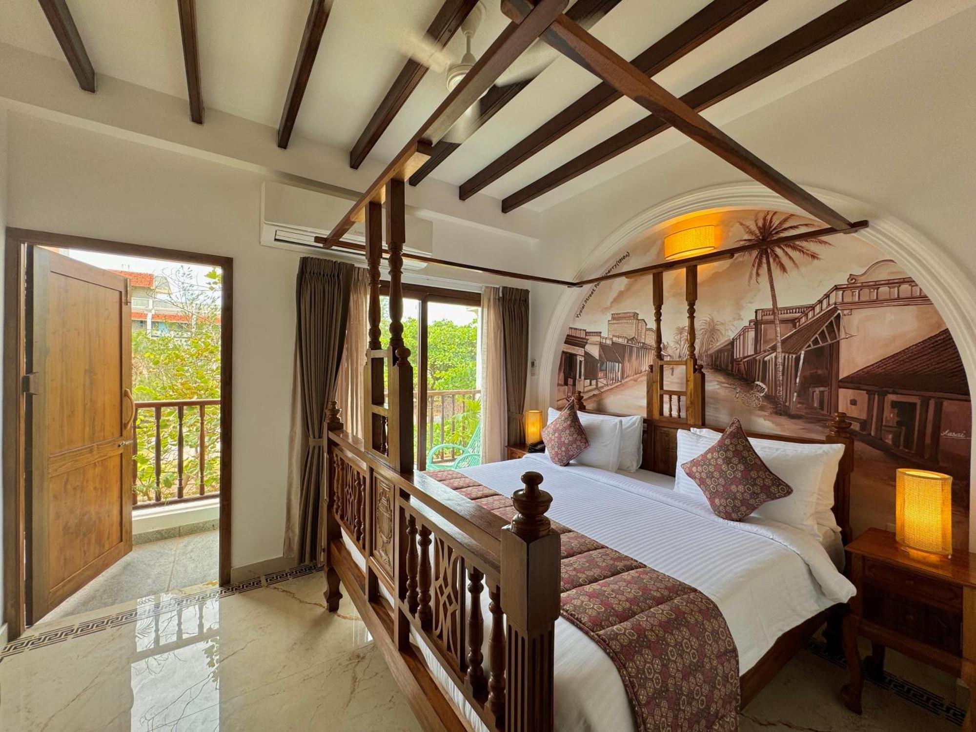 La Plage Seaview Suites ปอนดิเชอรี ภายนอก รูปภาพ