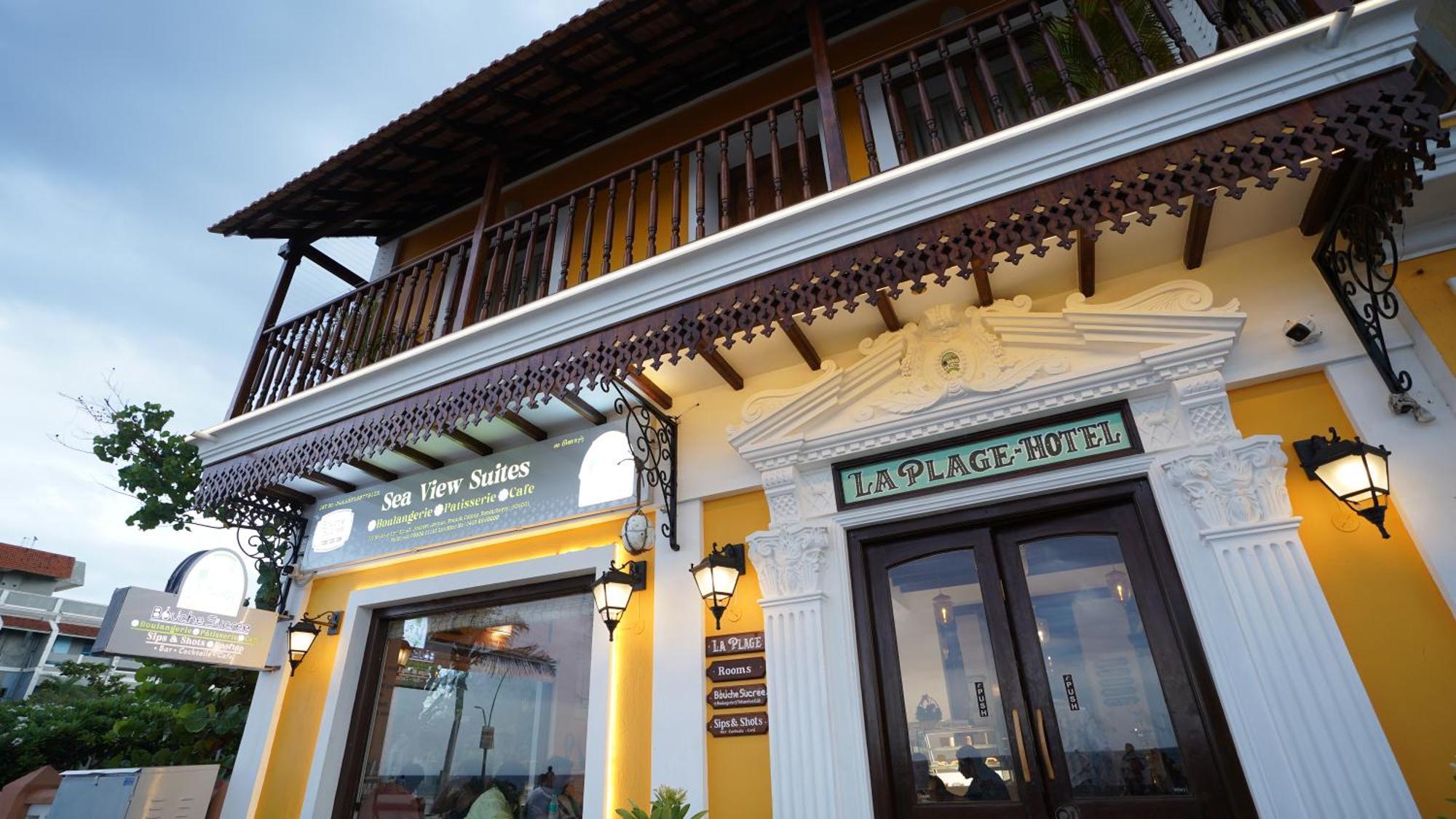 La Plage Seaview Suites ปอนดิเชอรี ภายนอก รูปภาพ